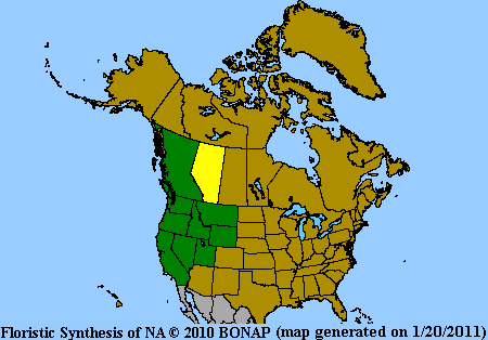 Camassia Range Map